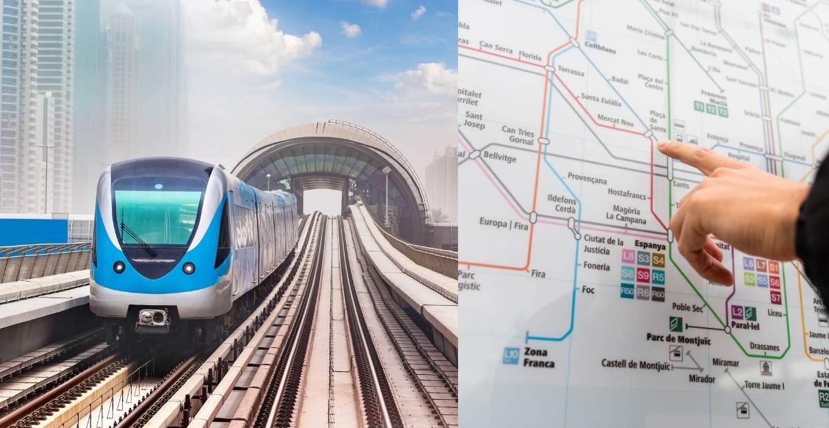 Blue Line Metro Dubai