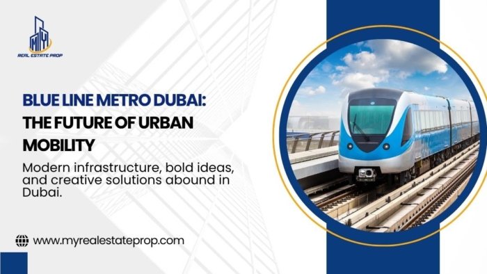 Blue Line Metro Dubai