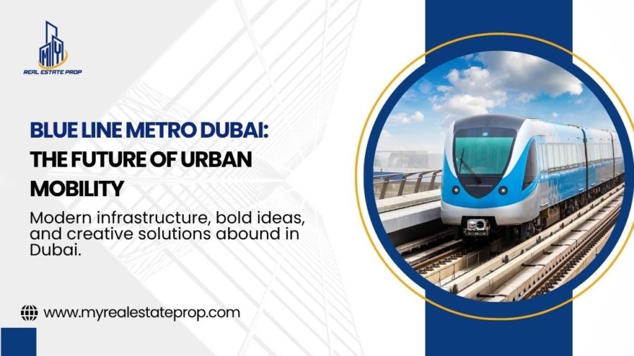 Blue Line Metro Dubai