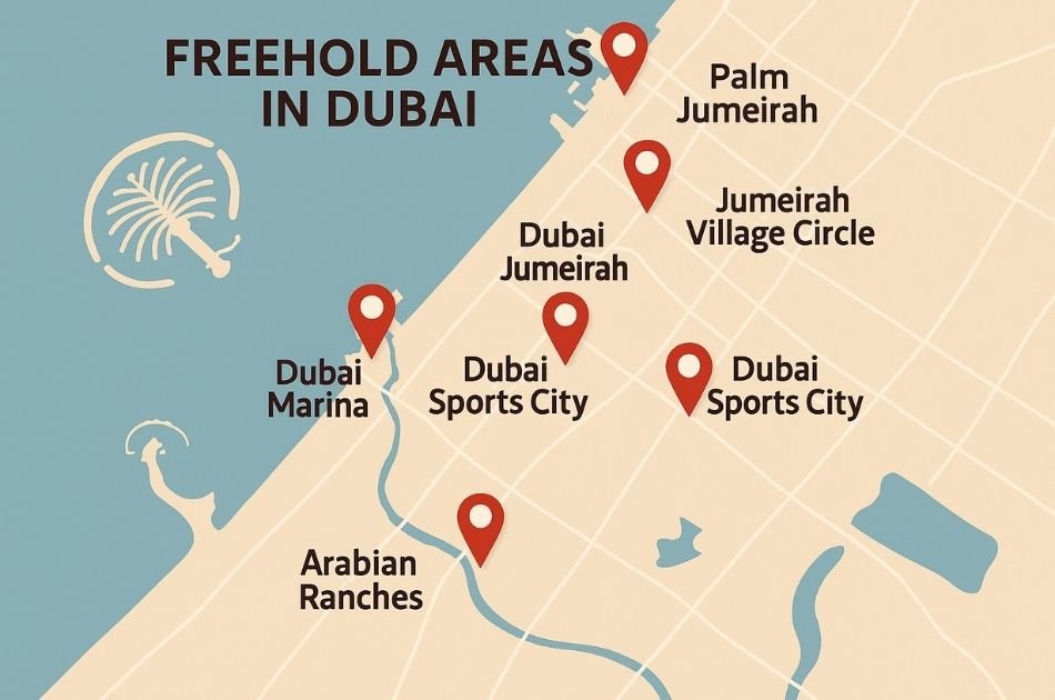 Freehold Araeas in Dubai
