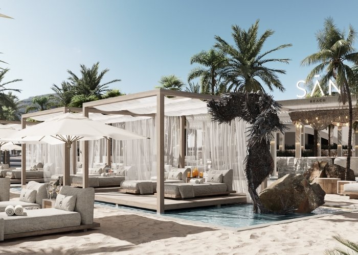 SAN Beach Dubai – Minimalist Luxury on Palm Jumeirah